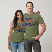 T-shirt World Best Dart Daddy Sportsman (Unisexe)