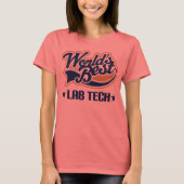 T-shirt World Best Lab Tech (Devant)