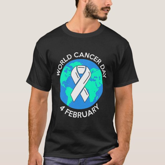 T-shirt World Cancer Day 4. February 3  (Devant)