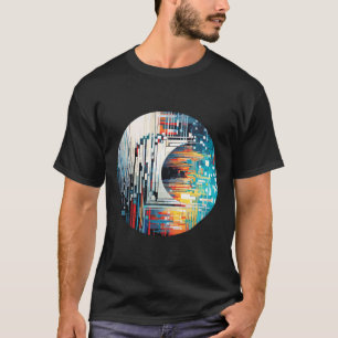 T-shirt World City Circle Of Life Optimiste Amusement Abst