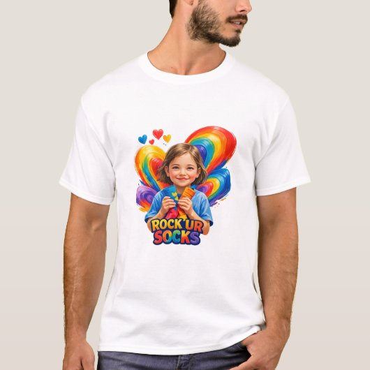 T-shirt World Down Syndrome Day (Devant)