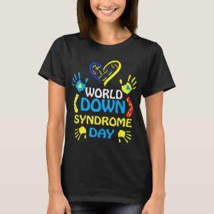 T-shirt World Down Syndrome Day Support and Awareness 3.2