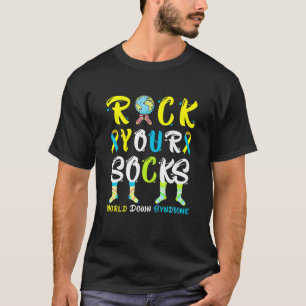 T-shirt World Down Syndrome Day T Rock Your Socks Lauréats