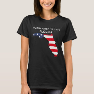 T-shirt World Golf Village Florida USA State America Trave