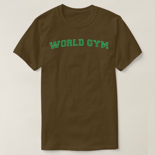 T-shirt World Gym 6 (Design devant)