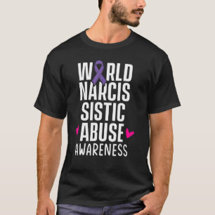 T-shirt World Narcissistic Abuse Awareness Ribbon Survivor