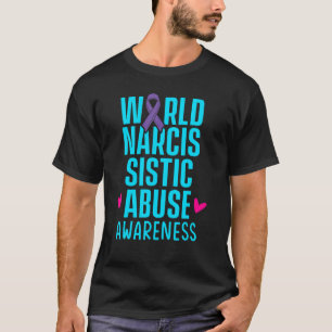 T-shirt World Narcissistic Abuse Awareness Ribbon Survivor