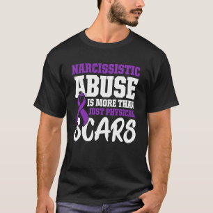 T-shirt World Narcissy Abuse Sensibilisation Surviv physiq