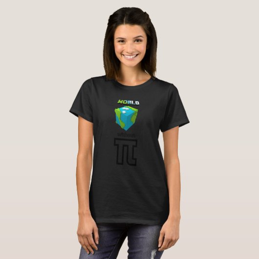 T-shirt World Pi Symbol Math Science  3 14 (Devant entier)