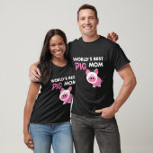 T-shirt World S Meilleur Pig Maman (Unisexe)