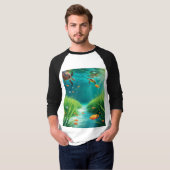 T-shirt World Sea grass Day (Devant entier)