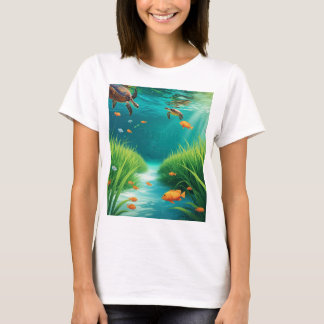 T-shirt World Sea grass Day
