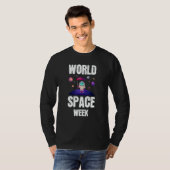 T-shirt World Space Week World (Devant entier)