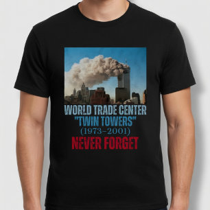 T-shirt World Trade Center (1973-2001) "Twin Towers"