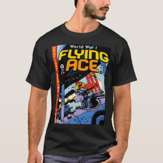 T-shirt World War 1 Flying Ace funny girl girl