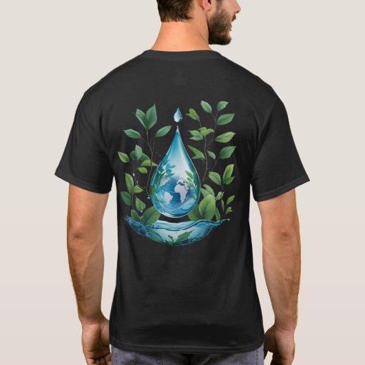 T-shirt World Water Day (Dos)
