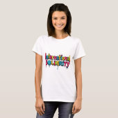 T-shirt World Wonder Master mental Designs (Devant entier)