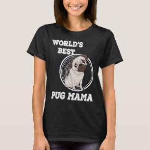 T-shirt World&x27 ; s Meilleur Carlin Mama Fitting Scoop T