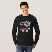 T-shirt World's Best Chihuahua Mom (Devant entier)
