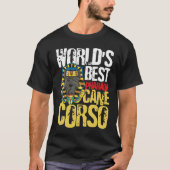 T-shirt World's Best Pharaoh Cane Corso (Devant)