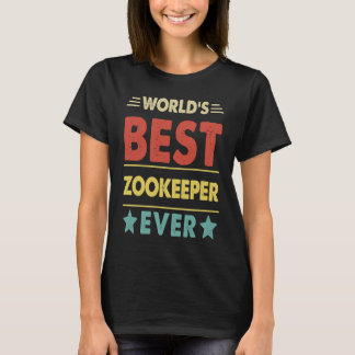 T-shirt World's Best Zookeeper Ever  1