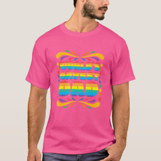 T-shirt World's Gayest Dad Lgbtq Pride Lesbian Gay Transge