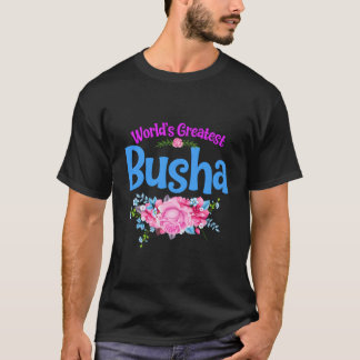 T-shirt World'S Greatest Busha Polish Grandma