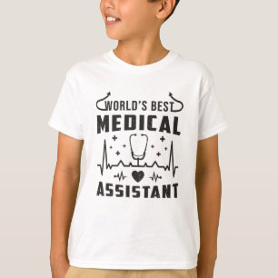 T-shirt Worlds Meilleur Assistant Médicale Docteur Infirmi