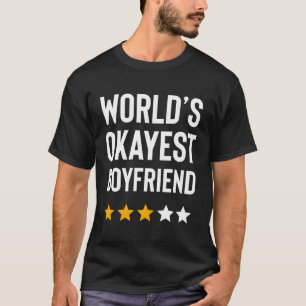 T-shirt Worlds Okayest ami ami pour lui