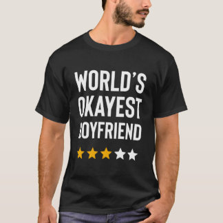 T-shirt Worlds Okayest Friend Friend For Him