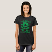 T-shirt World's tallest leprechaun Irish St Patrick's Day (Devant entier)