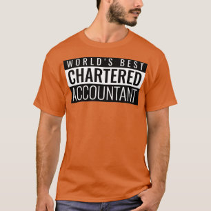 T-shirt Worldx27s Best Chartered Accountant