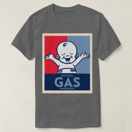 T-shirt Worldx27s Plus grande source de gaz naturel 21 (Design devant)