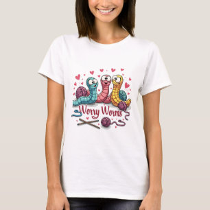 T-shirt Worms de souci