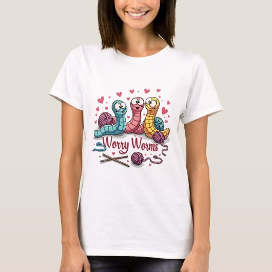 T-shirt Worms de souci (Devant)