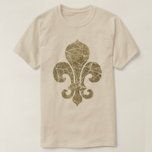 T-shirt Worn Fleur De Lis