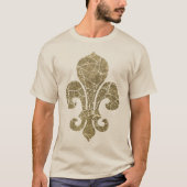 T-shirt Worn Fleur De Lis (Devant)