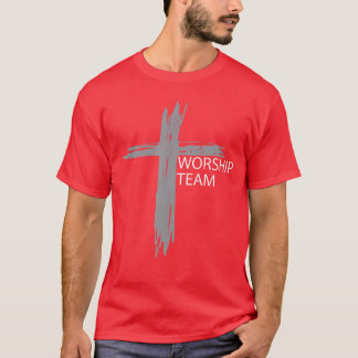 T-shirt Worshipeam for Church Choir and Christian Music Ba