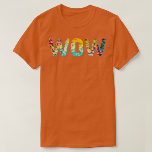 T-SHIRT WOW (Design devant)