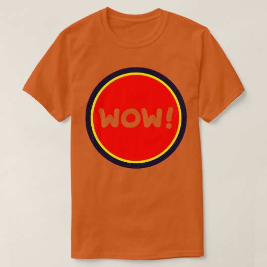 T-SHIRT WOW (Design devant)