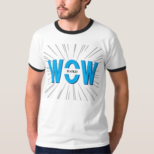T-SHIRT WOW　びっくりした (Devant)