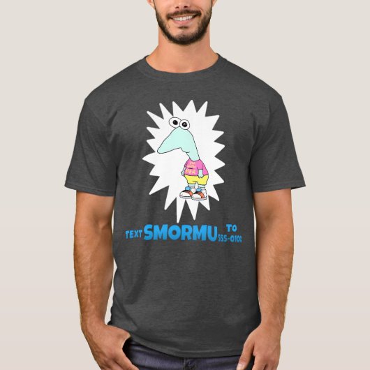 T-shirt Wow c'est tellement mignon (Devant)