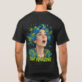 T-shirt Wow ! Incroyable ! Déesse Cosmique (Dos)