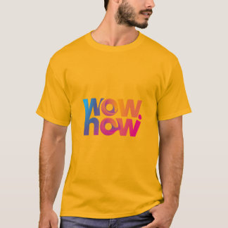 T-shirt WOWHOW : Où la créativité rencontre l'innovation