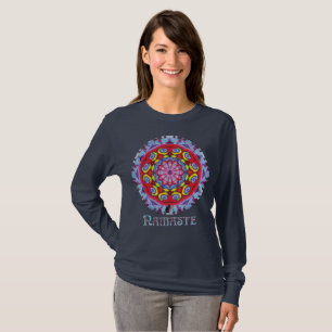 T-shirt Wowzer Namaste Kaleidoscope