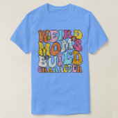 T-shirt wpap couleur rétro bizarre maman construire caract (Design devant)