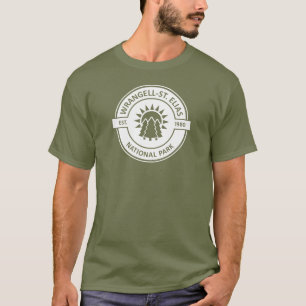 T-shirt Wrangell-St. Parc national d'Elias Sun Trees