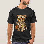 T-shirt Wrapped in Cuteness: Halloween Teddy Tee" (Devant)