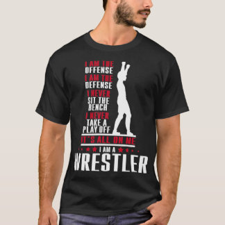 T-shirt Wrestler Wrestling Cute Cadeau Pour Wrestler