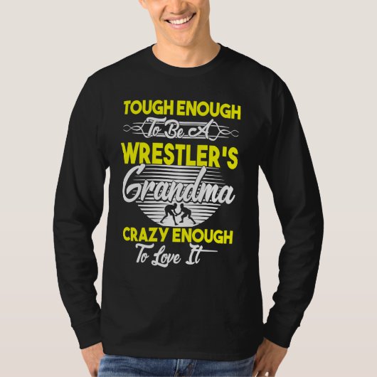T-shirt Wrestler's Grandma Wrestling (Devant)